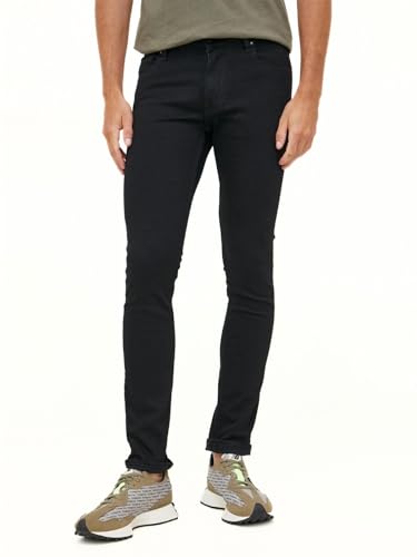 GUESS Herren Jeans Miami Black Denim, Miami, M2YAN1D4Q51-2CRB, schwarz, Size 30 von GUESS