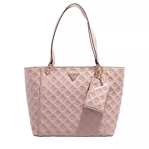 GUESS Damen Noelle Elite Tragetasche, Schultertasche, Pale Rose von GUESS