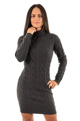 Guess Jeanskleid Mock Nk Kabel ser G9M6 Black Cave, Schwarz , Large Guess Jeanskleid Mock Nk Kabel ser G9M6 Black Cave, Schwarz , Large von GUESS