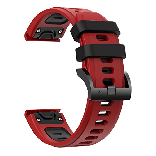 GUMMMY 22 mm Silikon-Schnellverschluss-Uhrenarmband für Garmin Fenix 7 6 Pro 5 Plus Epix Gen 2 935 945 Watch Easyfit Armband, For Instinct 2-instinct, Achat von GUMMMY