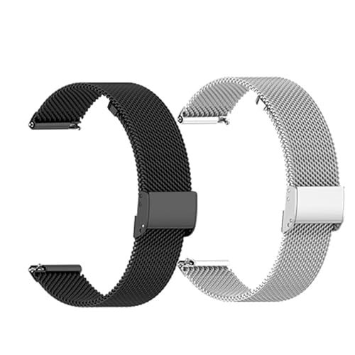 GUMMMY Armband für Garmin Vivoactive 3 4 4S Venu SQ Band Forerunner 245 645 Armband Uhr Zubehör Vivoactive3 Music Correa, 2 Stück, For Vivoactive 3, Achat von GUMMMY