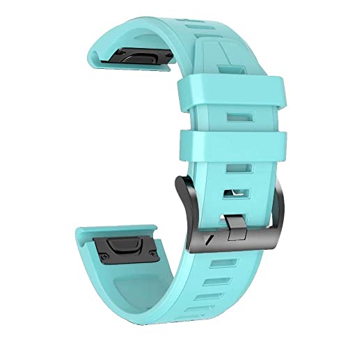 GUMMMY Silikon-Uhrenarmband für Fenix 7 7X 6 6X Pro 5X 5 Plus Armband für Garmin Epix Smartwatch Correa, 22 x 26 mm, 26mm Fenix 5X 5XPlus, Achat von GUMMMY