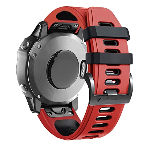 GUMMMY Uhrenarmband für Garmin Fenix 6X 6 Pro 5X 3 3HR Silikon Easyfit Armband Tactix 7 Pro 7X COROS VERTIX 2 MK1 26 mm 22 mm, 26mm Fenix 5X 6X 7X, Achat von GUMMMY