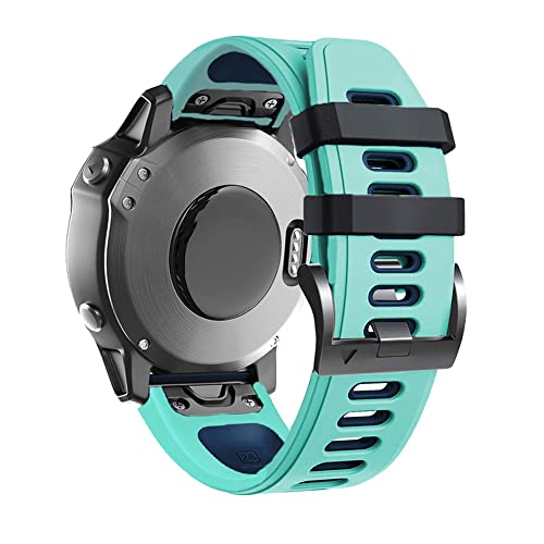 GUMMMY Uhrenarmband für Garmin Fenix 6X 6 Pro 5X 3 3HR Silikon Easyfit Armband Tactix 7 Pro 7X COROS VERTIX 2 MK1 26 mm 22 mm, For Descent G1 Solar, Achat von GUMMMY