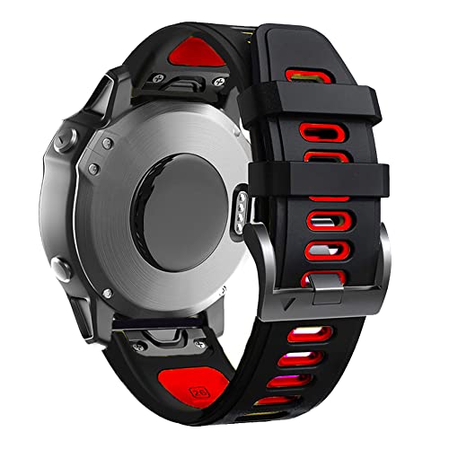 GUMMMY Uhrenarmband für Garmin Fenix 6X 6 Pro 5X 3 3HR Silikon Easyfit Armband Tactix 7 Pro 7X COROS VERTIX 2 MK1 26 mm 22 mm, For Descent Mk1 Mk2 Mk2i, Achat von GUMMMY