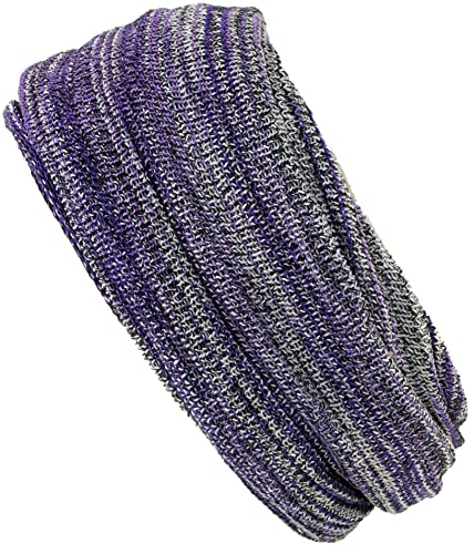 GURU SHOP Magic Hairband, Dread Wrap, Schlauchschal, Stirnband, Mütze, Herren/Damen, Loopschal Lila, Baumwolle, Size:One Size von GURU SHOP