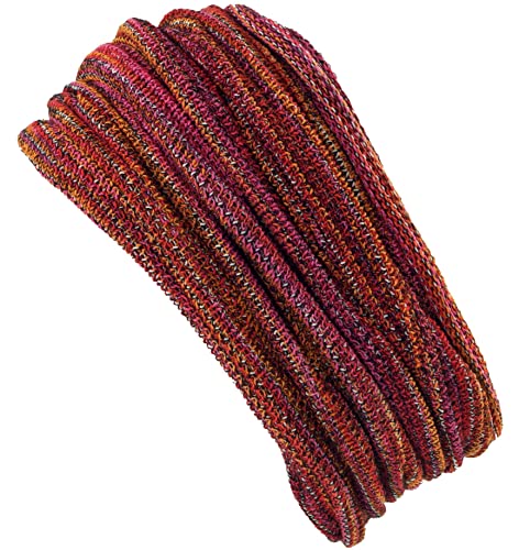 GURU SHOP Magic Hairband, Dread Wrap, Schlauchschal, Stirnband, Mütze, Herren/Damen, Loopschal Orange/rot, Baumwolle, Size:One Size von GURU SHOP