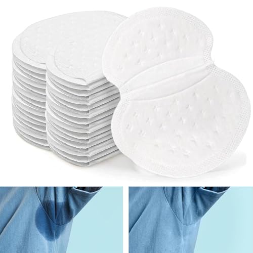 GWAWG Einweg-Achselschweiß-Pads, 80 Stück Selbstklebende Achselschweiß-Pads, unsichtbar, ultradünn, atmungsaktiv, absorbieren schnell Schweiß für Frauen und Männer GWAWG Einweg-Achselschweiß-Pads, 80 Stück Selbstklebende Achselschweiß-Pads, unsichtbar, ultradünn, atmungsaktiv, absorbieren schnell Schweiß für Frauen und Männer von GWAWG