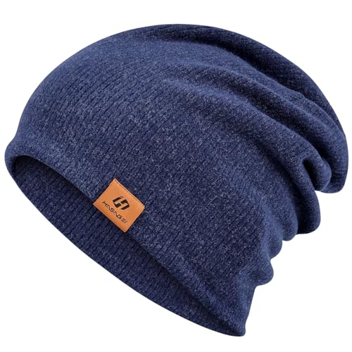 GXCROR Beanie Damen Herren Slouch Beanie Mütze Warme Wintermütze Unisex Weichem Strickmütze von GXCROR