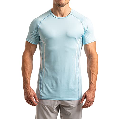 GYM AESTHETICS | Slim Fit T-Shirt Herren 6 in 1 Funktionsshirt Herren Kurzarm Fitness Tshirt Sportshirt Trainingsshirt Gym Shirt Bodybuilding Shirt von GYM AESTHETICS