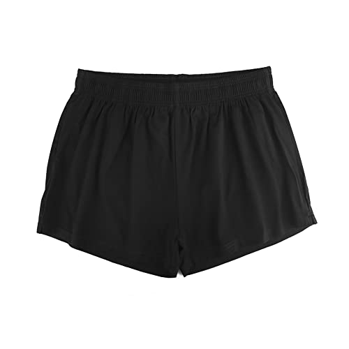 GYMAPE Herren Baumwolle Lounge Shorts Unterwäsche Pyjama 3 "Bottoms Shorts Schwarz S von GYMAPE