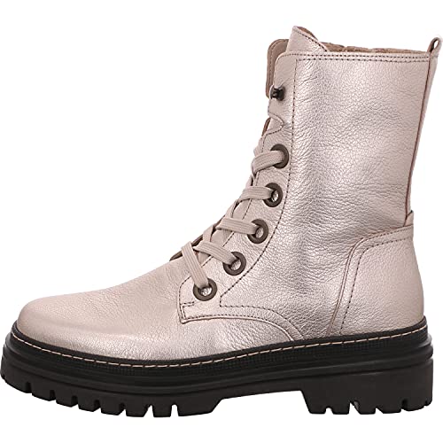 Gabor Damen Combat Boots, Frauen Stiefeletten,Wechselfußbett,Best Fitting,lady,ladies,boots,stiefel,bootee,booties,puder (mocca),38.5 EU / 5.5 UK von Gabor