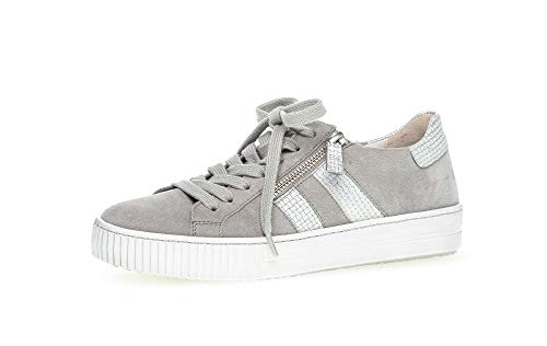 Gabor Damen Halbschuhe, Frauen Sneaker,schnürer,Halbschuhe,straßenschuhe,Freizeitschuhe,Plateausohle,weiblich,Women's,grau/Silber,39 EU / 6 UK Gabor Damen Halbschuhe, Frauen Sneaker,schnürer,Halbschuhe,straßenschuhe,Freizeitschuhe,Plateausohle,weiblich,Women's,grau/Silber,39 EU / 6 UK von Gabor