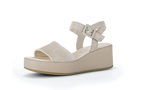 Gabor Damen Keilsandalen, Frauen Sandalen,Best Fitting,offene schuhe,strandschuhe,keilsandaletten,keilabsatz,wedge-heel,desert,41 EU / 7.5 UK von Gabor