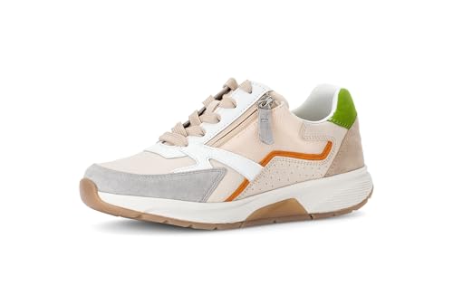 Gabor Damen Low-Top Sneaker, Frauen Halbschuhe,schnürschuhe,schnürer,straßenschuhe,Strassenschuhe,Sportschuhe,Creme/Grey/Weiss k.,37.5 EU / 4.5 UK Gabor Damen Low-Top Sneaker, Frauen Halbschuhe,schnürschuhe,schnürer,straßenschuhe,Strassenschuhe,Sportschuhe,Creme/Grey/Weiss k.,37.5 EU / 4.5 UK von Gabor
