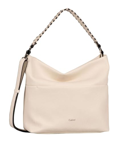 Gabor bags , MADLEN, Damen, Schultertasche, one size, beige, 37x10,5x28cm von Gabor