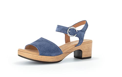 Gabor Damen Riemchensandalen, Frauen Sandaletten,Moderate Mehrweite (G),women's,lady,ladies,sommerschuhe,freizeitschuhe,jeans,39 EU / 6 UK von Gabor