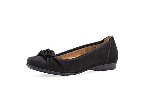 Gabor Mädchen Comfort Sport Geschlossene Ballerinas, Schwarz (Schwarz 47) von Gabor