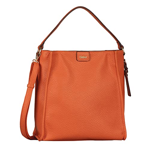 Gabor bags , LAURINE, Damen, Schultertasche, one size, orange, 29,5x12x30cm von Gabor