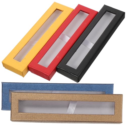 Gadpiparty 5 Stück Geschenkstiftschachtel Schreibwaren Federmäppchen Für Erwachsene Led Brunnen Stiftbehälter Vorabend Füller Leerer Stift-Organizer Bleistift Papier Zufällige Farbe Gadpiparty 5 Stück Geschenkstiftschachtel Schreibwaren Federmäppchen Für Erwachsene Led Brunnen Stiftbehälter Vorabend Füller Leerer Stift-Organizer Bleistift Papier Zufällige Farbe von Gadpiparty