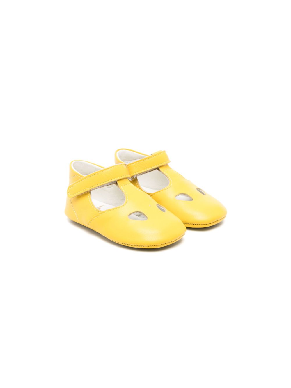 Gallucci Kids Lauflernschuhe mit Cut-Outs - Gelb von Gallucci Kids