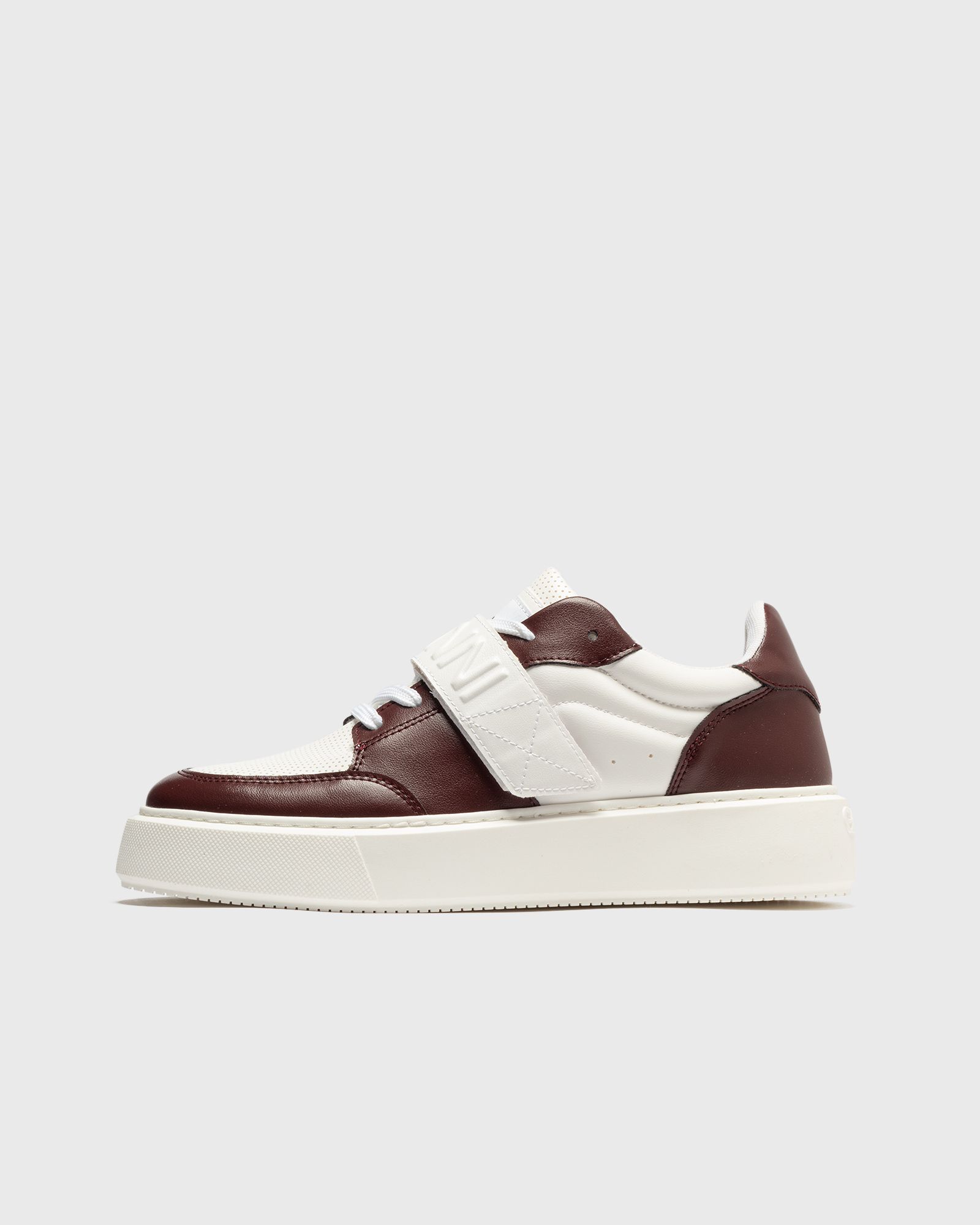 Ganni Sporty Mix Cupsole Low Top Velcro Sneaker women Casual Shoes brown|white in Größe:41 von Ganni