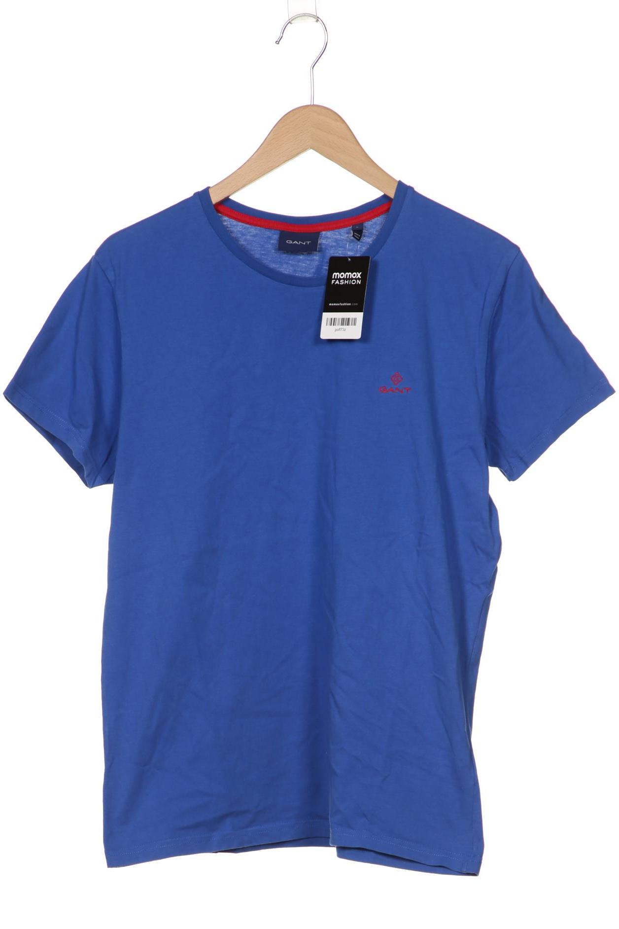 Gant Herren T-Shirt, blau, Gr. 52 von Gant