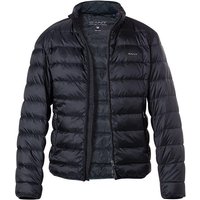 Gant Herren Daunenjacke blau Mikrofaser unifarben von Gant