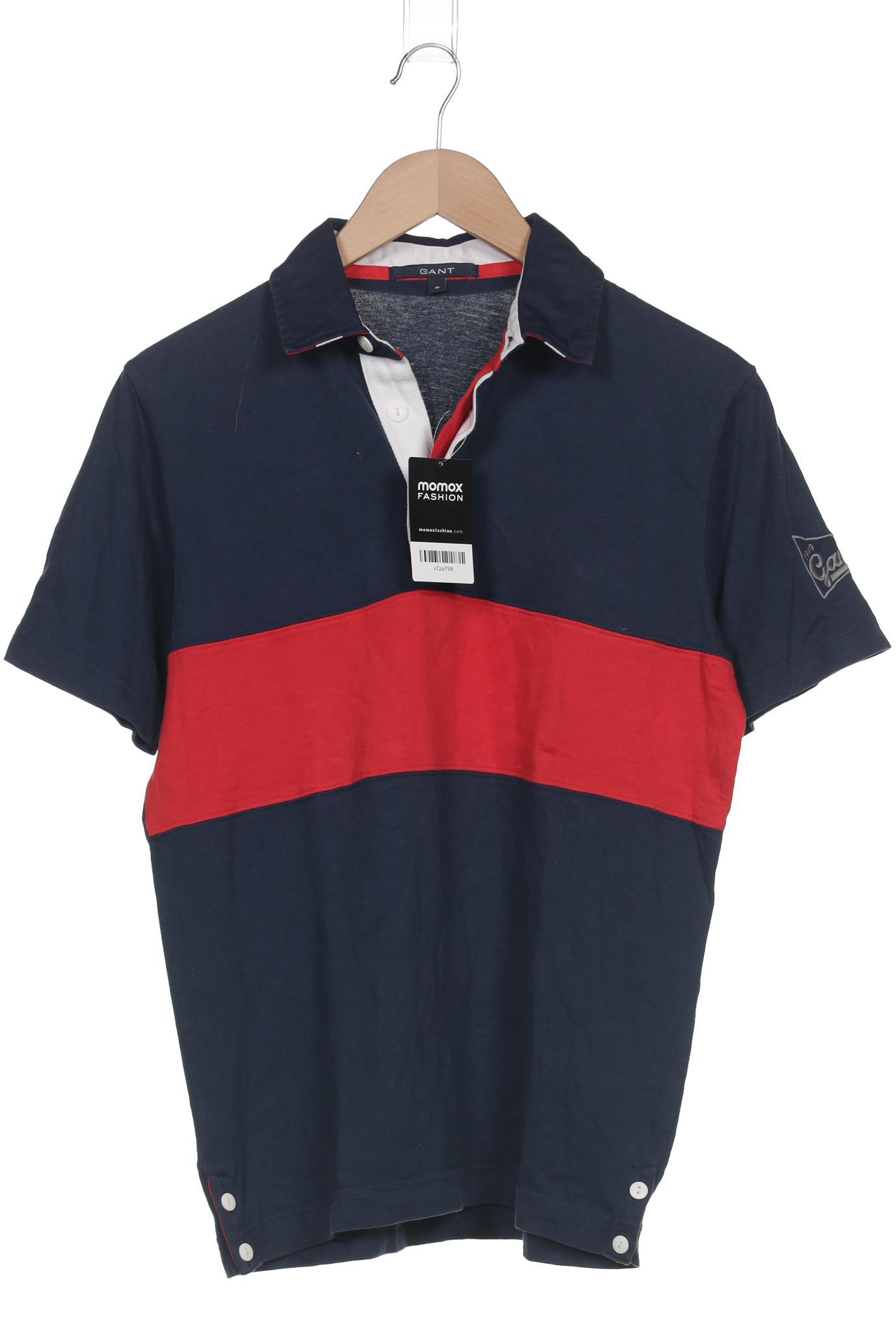 Gant Herren Poloshirt, marineblau, Gr. 46 von Gant