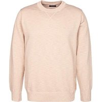 Gant Herren Pullover beige Baumwolle unifarben von Gant