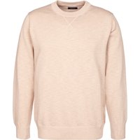 Gant Herren Pullover beige Baumwolle unifarben von Gant