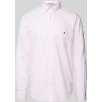 Gant Regular Fit Freizeithemd Modell 'POPLIN' in Rose, Größe L von Gant