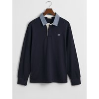 Gant Rugbyshirt mit Kontrastkragen, Regular Fit Gant Rugbyshirt mit Kontrastkragen, Regular Fit von Gant