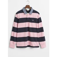 Gant Rugbyshirt mit Ringelmuster und Logo-Stickerei, Regular Fit Gant Rugbyshirt mit Ringelmuster und Logo-Stickerei, Regular Fit von Gant