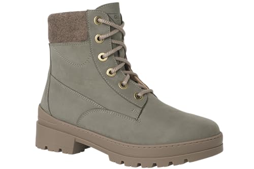 Ganter Damen Gela Mode-Stiefel, Khaki, 37.5 EU von Ganter