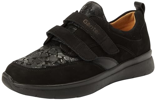 Ganter Damen KIRA Sneaker, schwarz, 41 EU X-Weit von Ganter