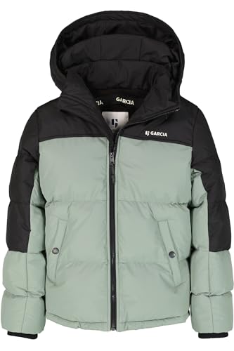 Garcia Kids Jungen Outerwear Jacke, Shadow Green, 134 von GARCIA DE LA CRUZ