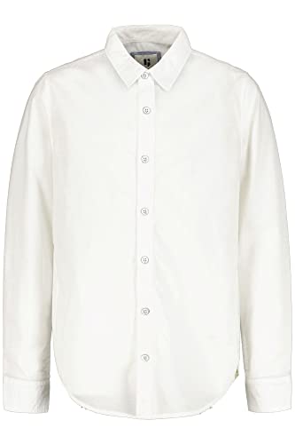 Garcia Kids Jungen Shirt Long Sleeve Hemd, Off White, 128/134 von GARCIA DE LA CRUZ