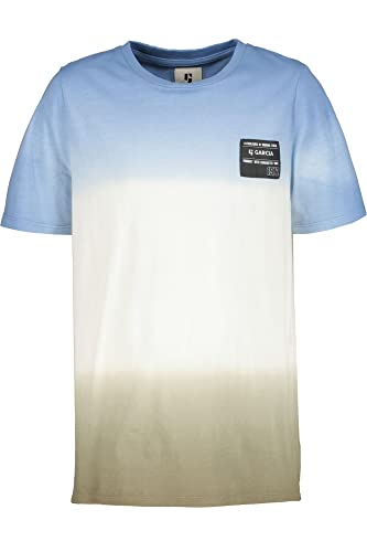 Garcia Jungen Short Sleeve T-Shirt, Canal Blue, 164 EU von GARCIA DE LA CRUZ