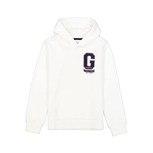 Garcia Kids Jungen Sweater Sweatshirt, Off White, 152/158 von GARCIA DE LA CRUZ