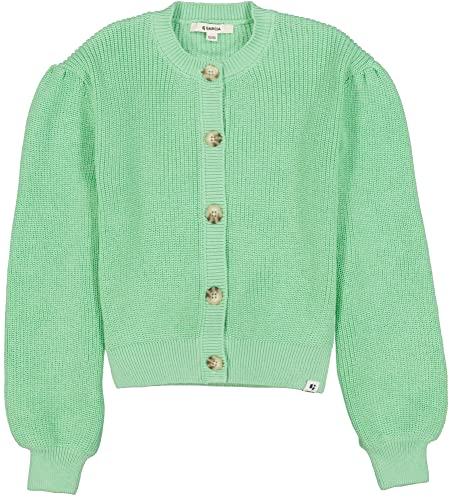 Garcia Kids Mädchen Cardigan Knit Strickjacke, Bleach Green, 176 von GARCIA DE LA CRUZ