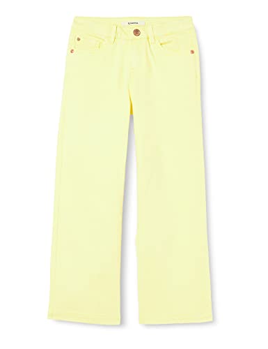 Garcia Kids Mädchen Pants Non Denim Hose, Fresh Lemon, 128 von GARCIA DE LA CRUZ