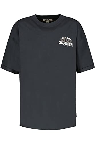 Garcia Kids Mädchen Short Sleeve T-Shirt, Dark Grey, 140/146 von GARCIA DE LA CRUZ