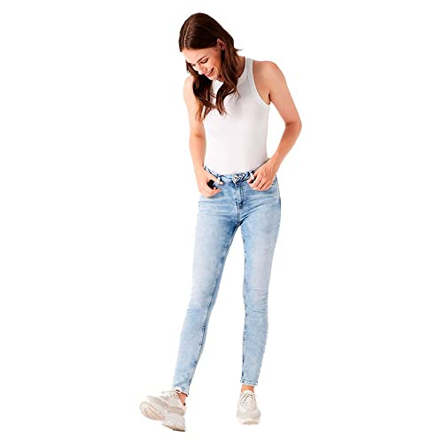 Garcia Damen Pants Denim Jeans, Bleached, 27 von GARCIA DE LA CRUZ