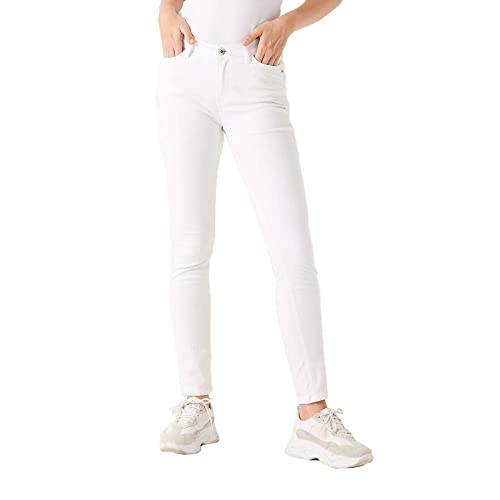 Garcia Damen Pants Non Denim Lässige Hose, White, 25 von GARCIA DE LA CRUZ