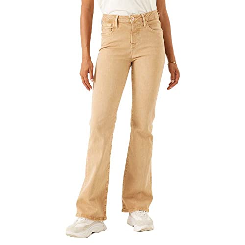 Garcia Damen Pants Non Denim Lässige Hose, iced Coffee, 28 von GARCIA DE LA CRUZ