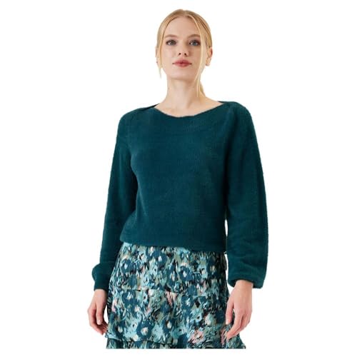 Garcia Damen Pullover, royal Petrol, Small von GARCIA DE LA CRUZ