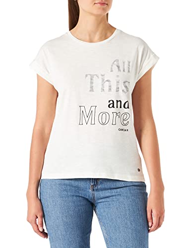 Garcia Damen Q20001 T-Shirt, Off White, XS von GARCIA DE LA CRUZ