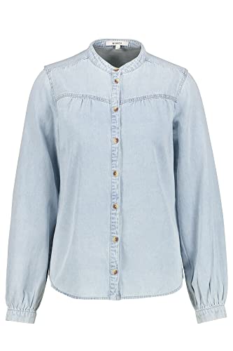 Garcia Damen Shirt Long Sleeve Bluse, Morning Blue, M von GARCIA DE LA CRUZ