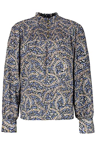 Garcia Damen Shirt Long Sleeve Bluse, Navy Peony, M von GARCIA DE LA CRUZ